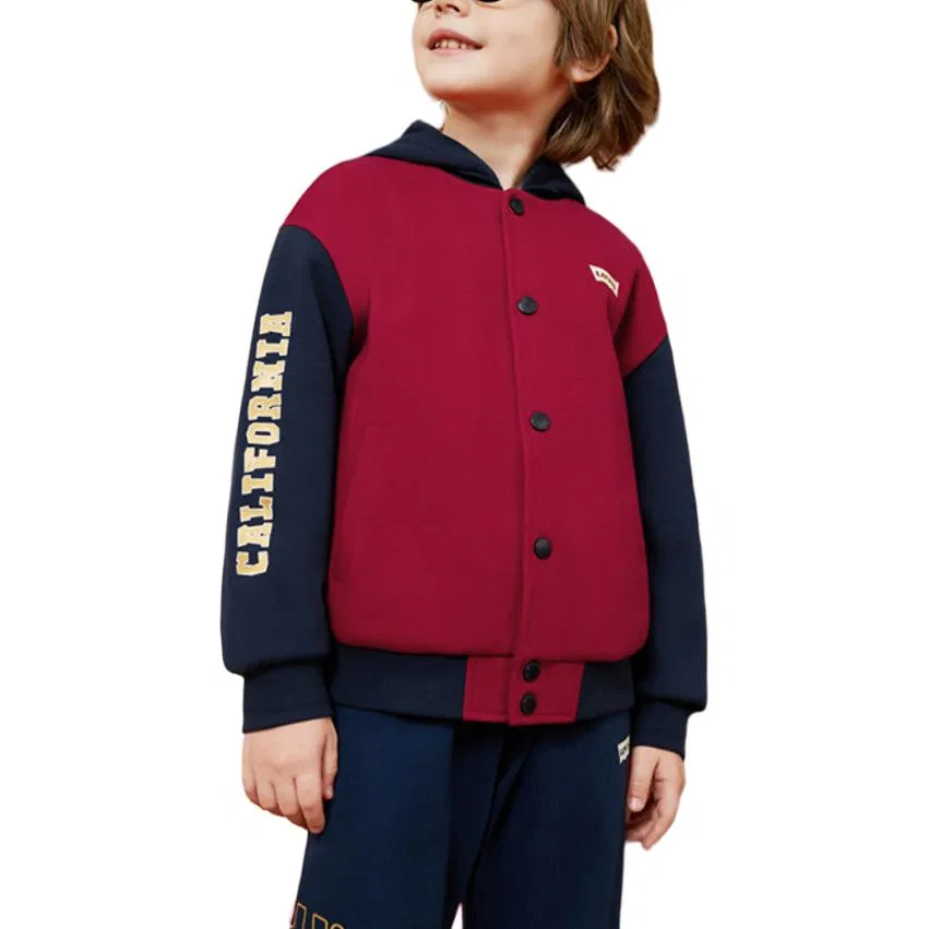 Детская куртка с капюшоном Moderate Levis, Pepper Red
