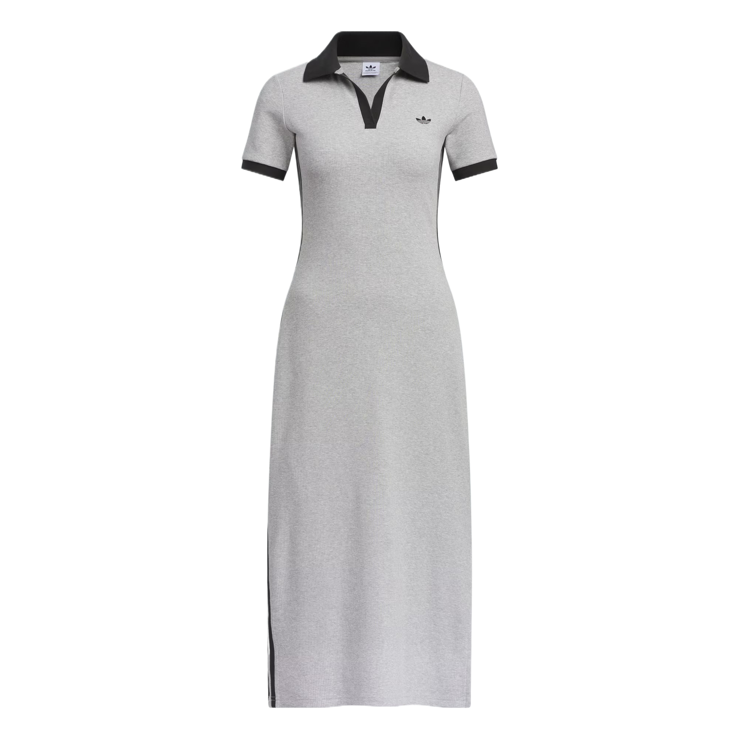 

Короткое платье с короткими рукавами Women's Adidas Originals, серый