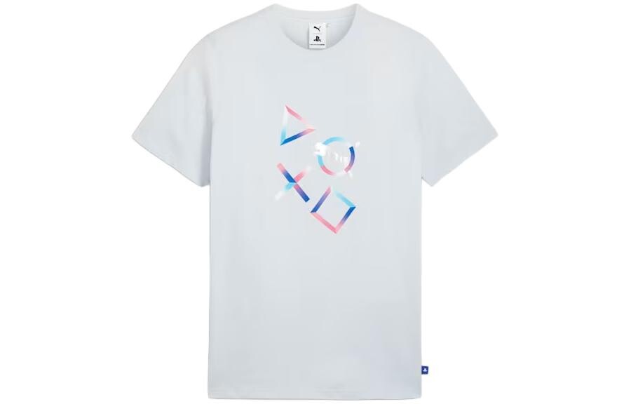 

Футболка PLAYSTATION унисекс туманный серебристый Puma, цвет Foggy silver