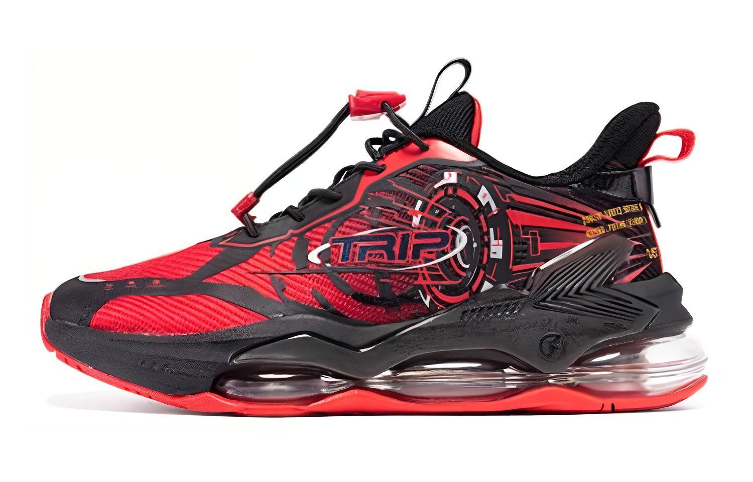 

361°KIDS Кроссовки для бега с низким верхом, устойчивые к истиранию, красные, черные, серебристые, для подростков