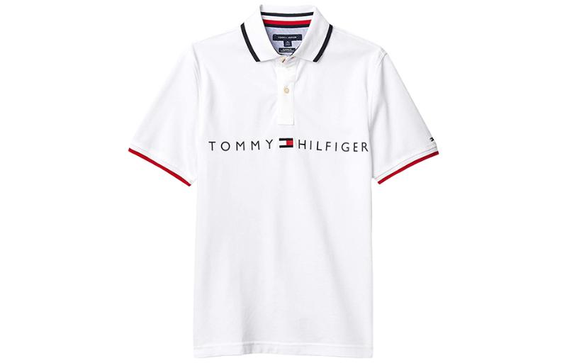 

Tommy Hilfiger Белая поло для мужчин