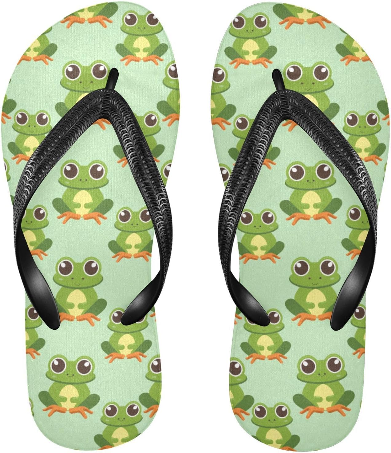 

Шлепанцы MNSRUU для женщин и мужчин, милые шлепанцы с лягушками, женские сандалии, мужские сандалии, тапочки для душа, летние нескользящие шлепанцы для плавания, пляжа и ванной комнаты, размер XS, Frog I7838