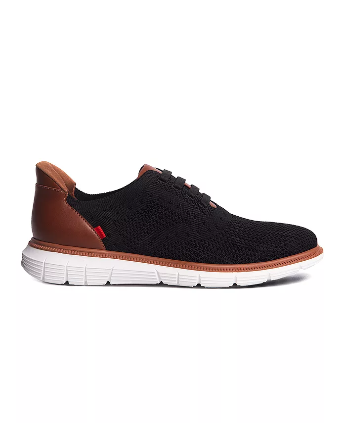Charles Ave мужские оксфорды с технологией Hands-Free Slip On легкая сетчатая модель Marc Joseph New York, черный — фото 2