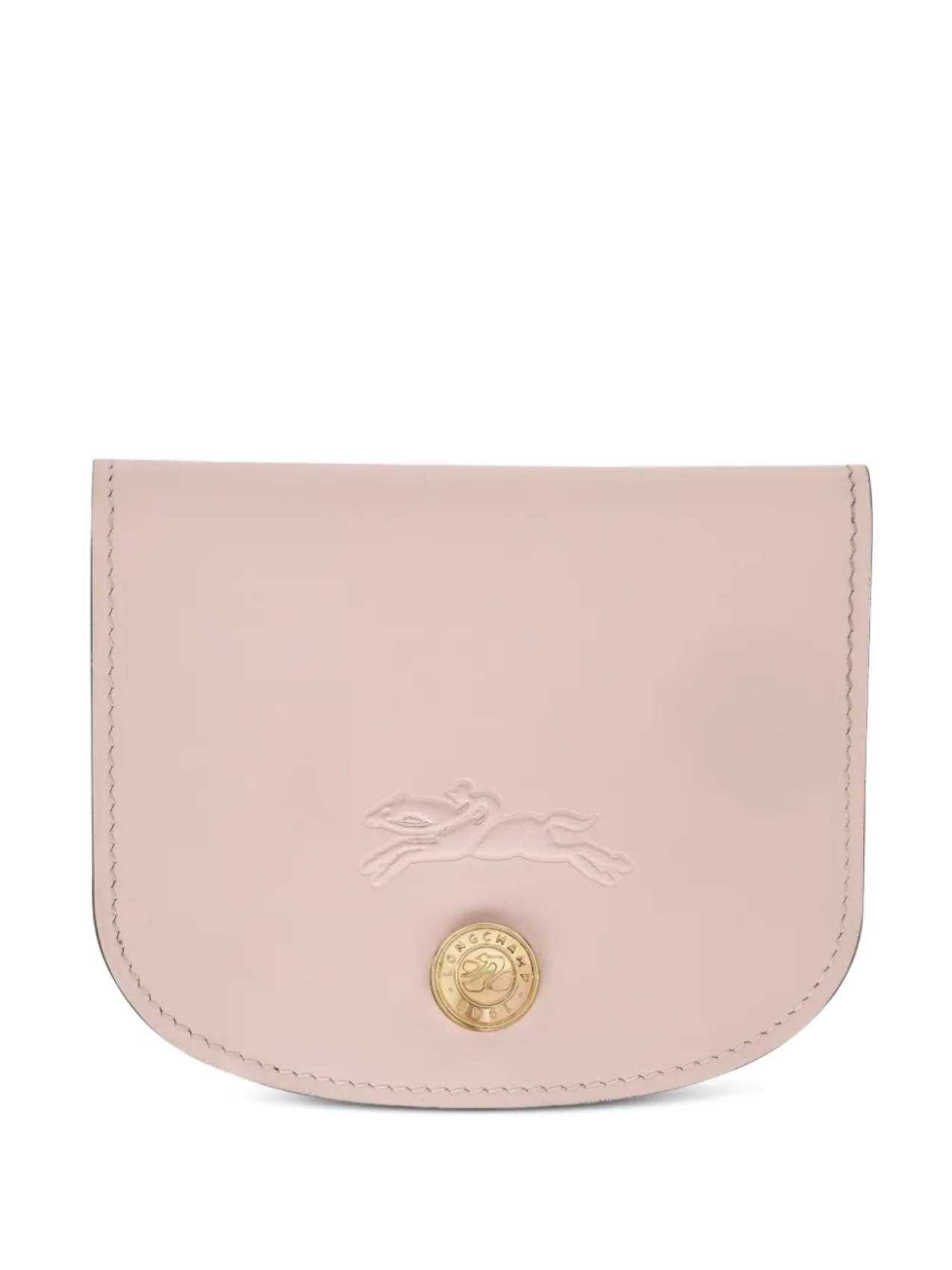 

Longchamp картхолдер с тисненым логотипом, розовый