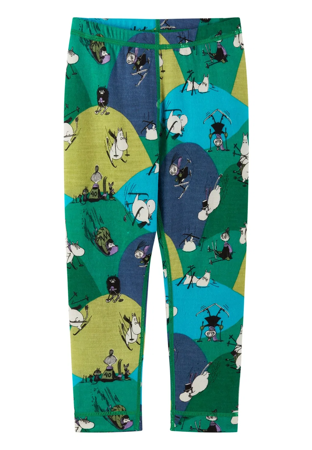 Термобелье, Moomin Trivsam, Reima, зачарованный зеленый — фото 4