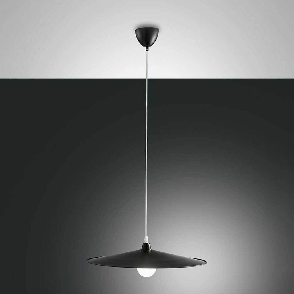 

Подвесной светильник Fabas Luce Kasa E27 черного цвета, черный
