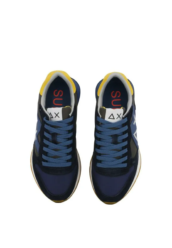 Низкие кроссовки jaki 2.0 Sun68, Navy Blue Inchiostro — фото 4