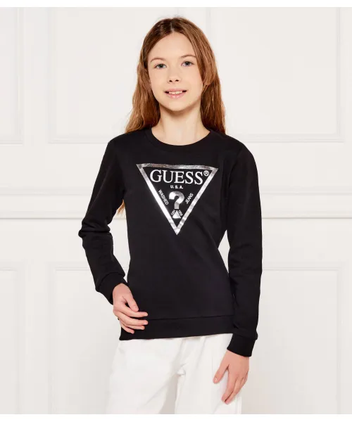 

Толстовка Regular fit Guess, черный