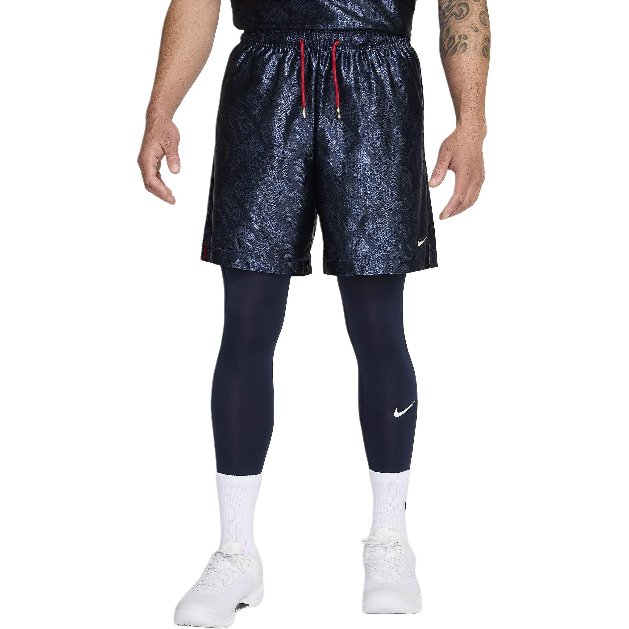 Шорты Kobe Dri FIT Standard Issue Reversible Basketball Shorts Nike, Dark Obsidian — фото 3