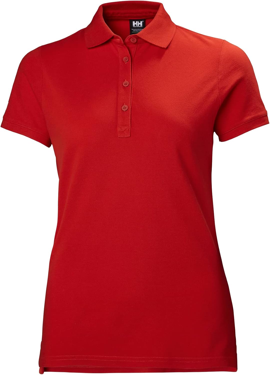 

Helly-Hansen Женская Футболка Поло Crew Pique 2 - Классическая Хлопковая Футболка Поло с Коротким Рукавом, Идеальная для Повседневной Носки Helly Hansen, 222 Alert Red