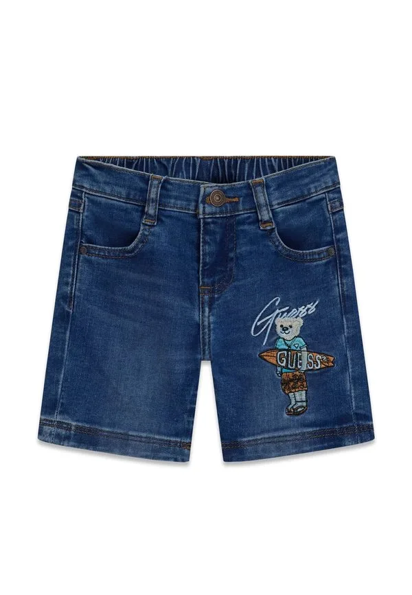 Шорты из джинсовой ткани bestickte Guess, Blau