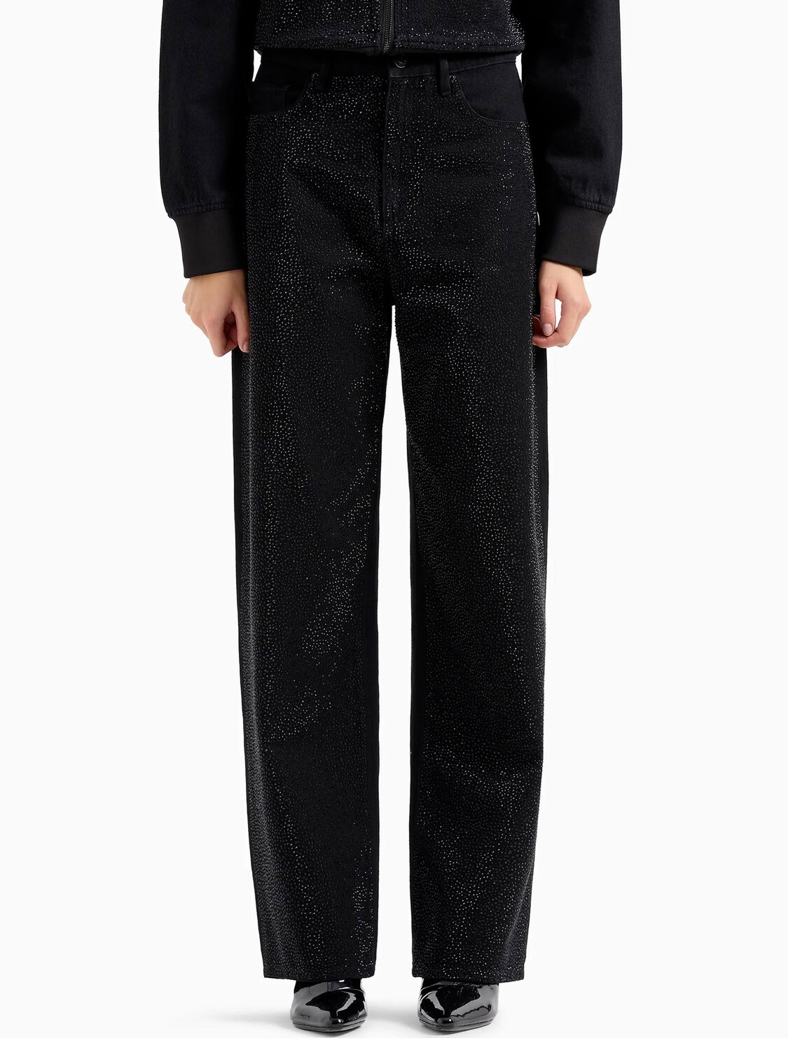 

Джинсы armani jeans relaxed fit Exchange, черный