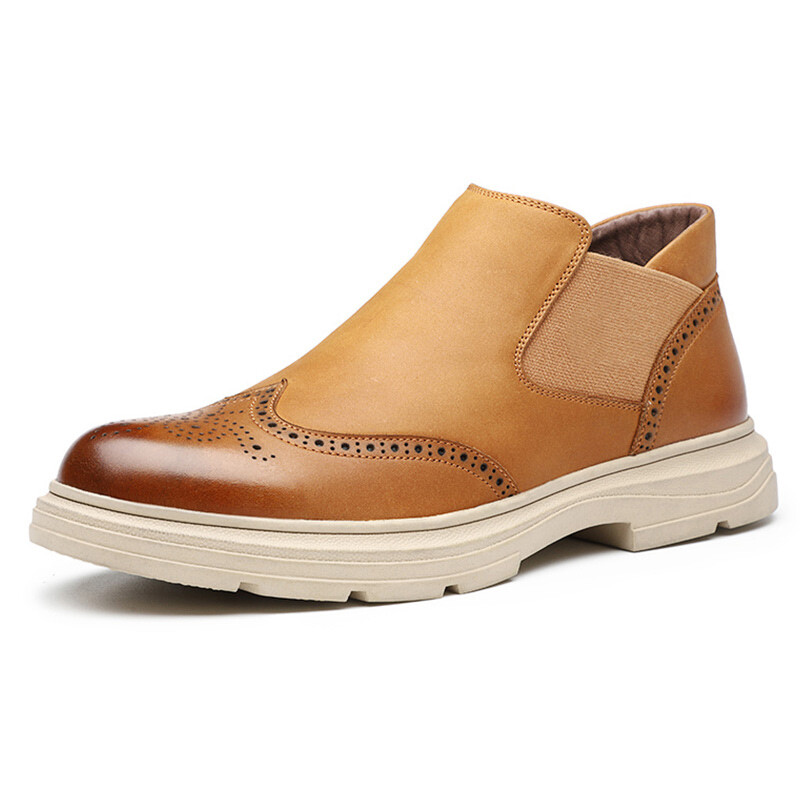 

Туфли мужские Men"s Casual Men Low-Top Qiaonai, черный