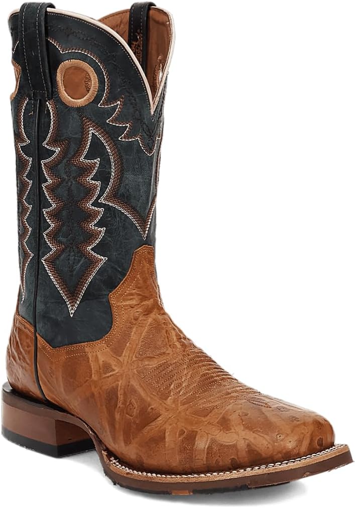 

Мужские сапоги Dan Post на широкую ногу с эластичной вставкой в западном стиле - DP5016, синий