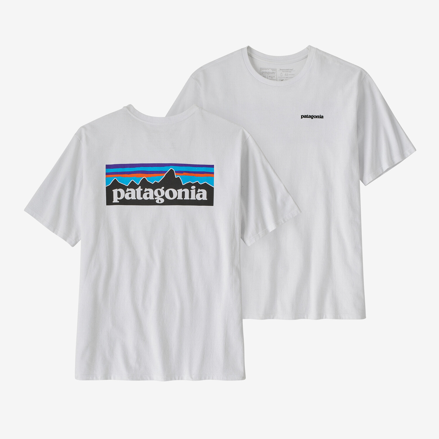 

Мужская футболка с логотипом P-6 Responsibili Patagonia, белый