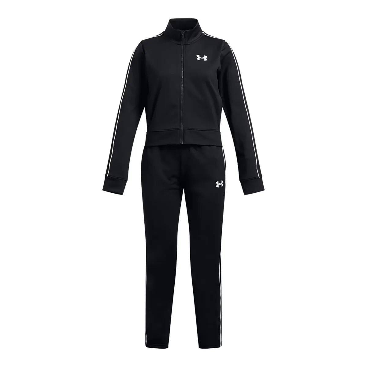 

Ua Icon Knit Crop Спортивный Костюм-Blk Under Armour Детский Повседневный Спортивный Костюм, чёрный