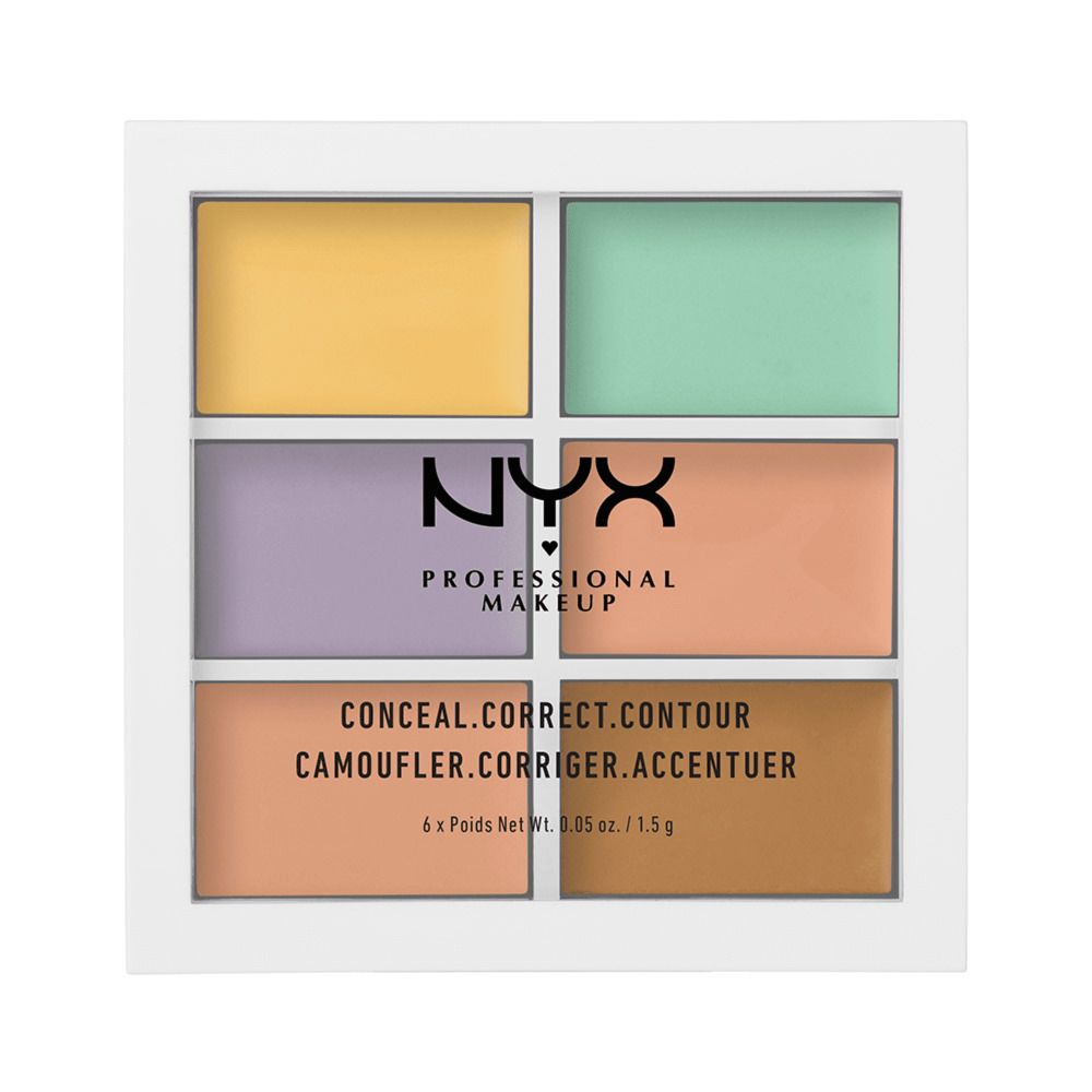 

Тональный крем Nyx 3C Palette Conceal Correct Contour, 9 гр