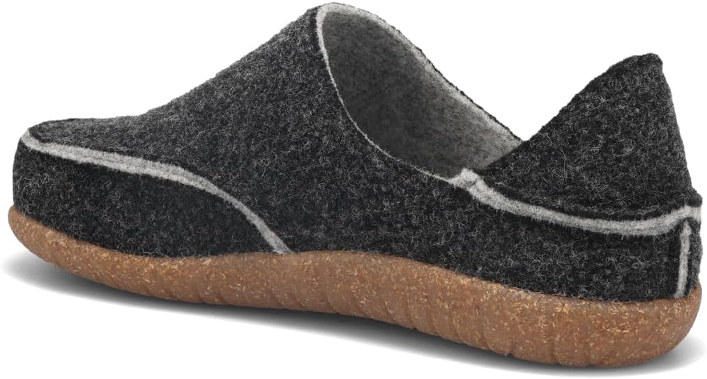 Унисекс сабо Taos Footwear Convertawool из шерсти, Charcoal — фото 4