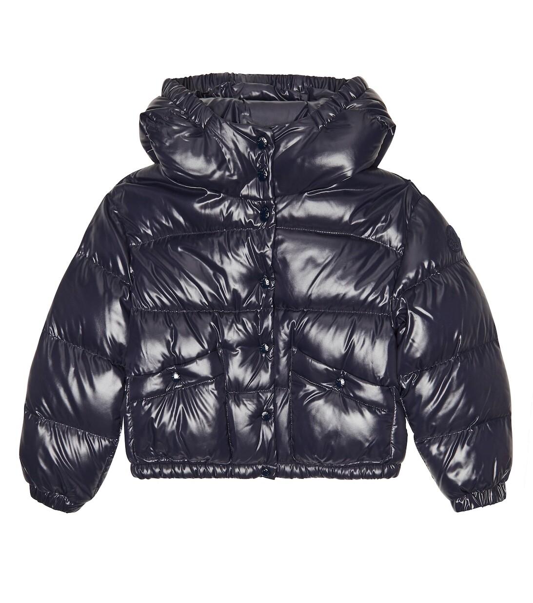 

Пуховик Bardanette Moncler Enfant, синий