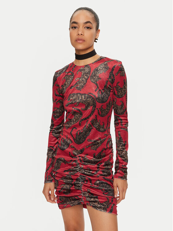 

Платье на каждый день приталенного кроя Just Cavalli, красный