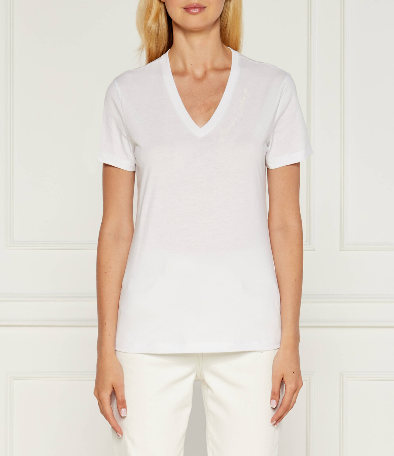 

Футболка Armani Exchange Regular Fit, белый