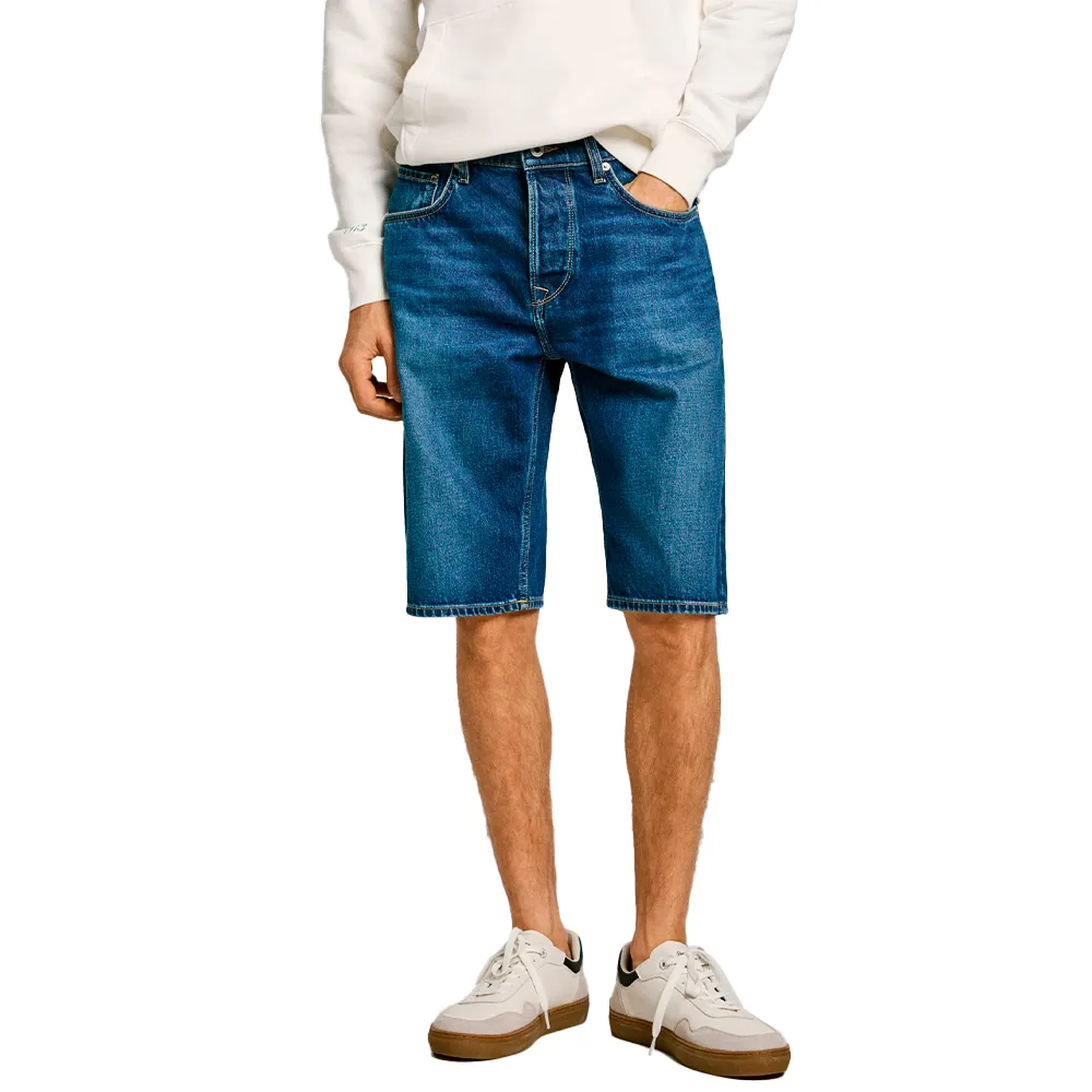 

Шорты Pepe Jeans Relaxed Callen denim, синий