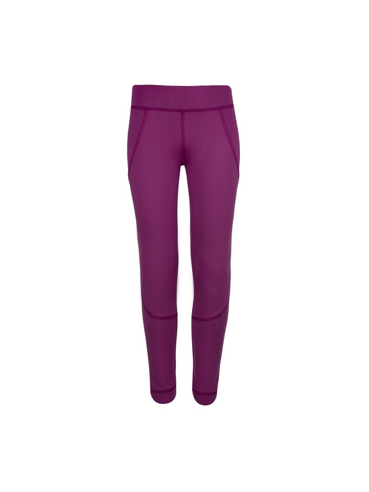 

Функциональные леггинсы Trollkids Leggings Rondane, цвет plum