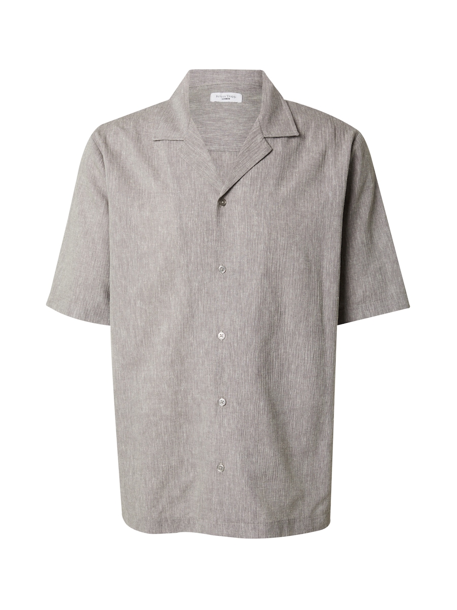 

Рубашка на пуговицах классического кроя TRAPP Joey, серо-коричневый