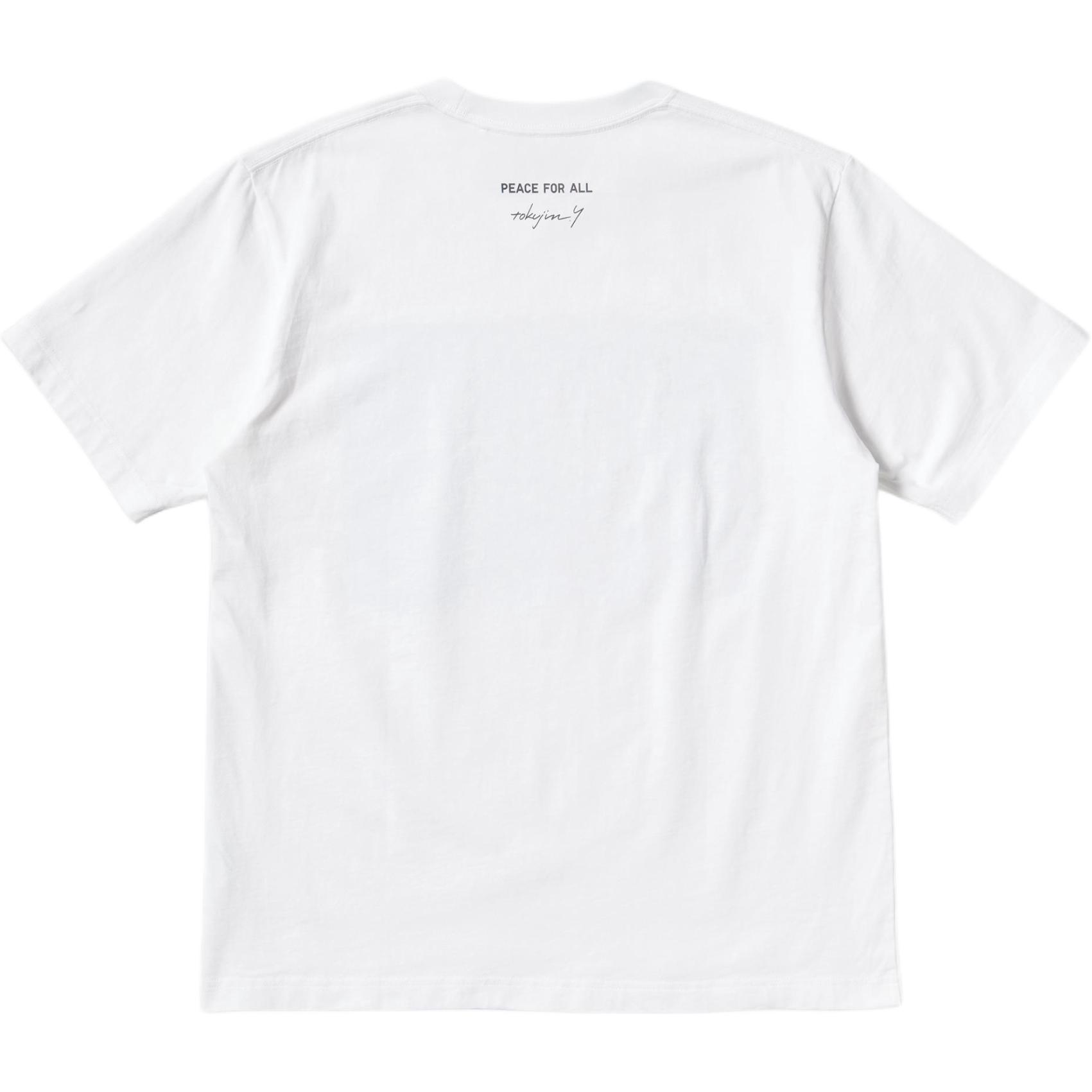 UNIQLO Футболка Peace For All Series Unisex белая — фото 3