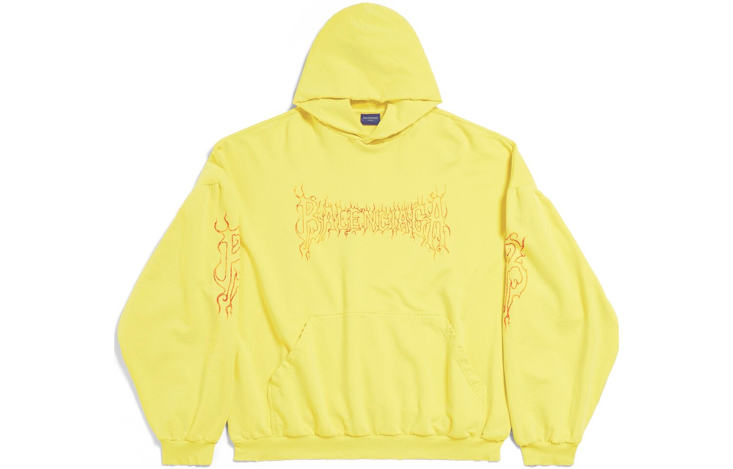 

Толстовка унисекс желтая Balenciaga, желтый