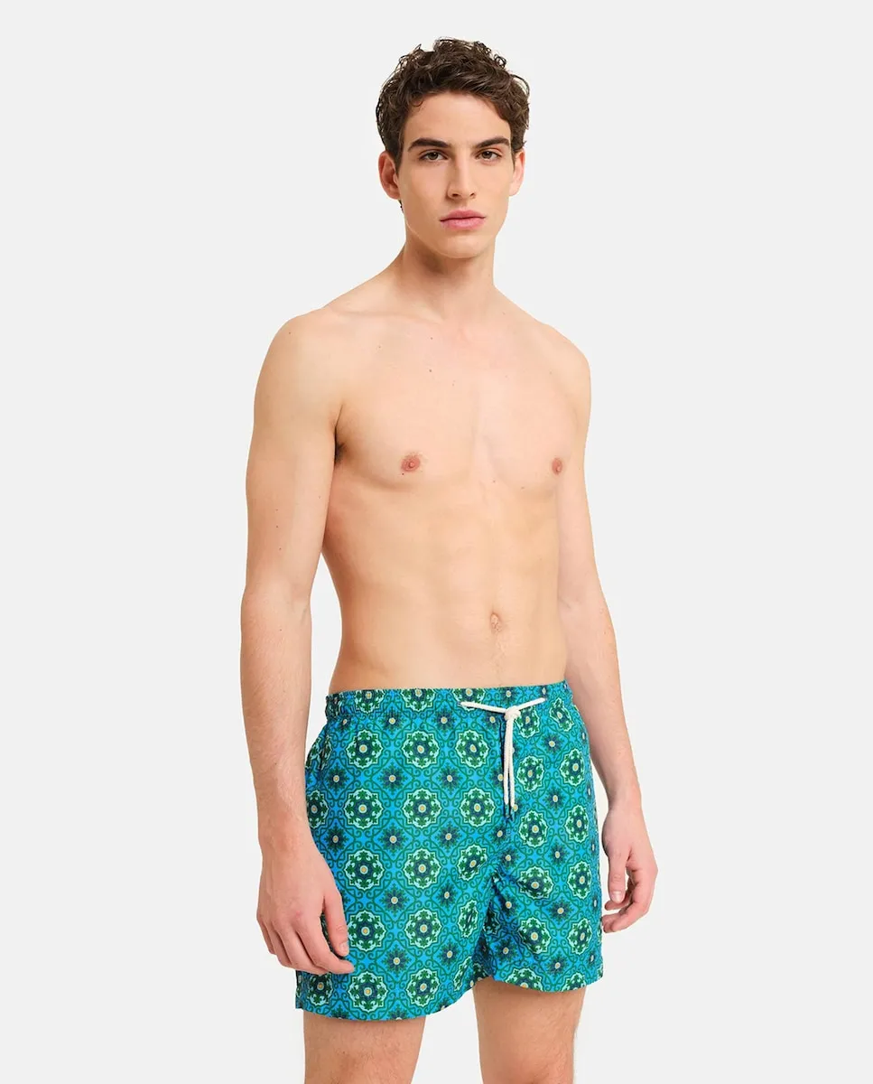 

Мужские шорты-бермуды для плавания бирюзового цвета PENINSULA, бирюзовый