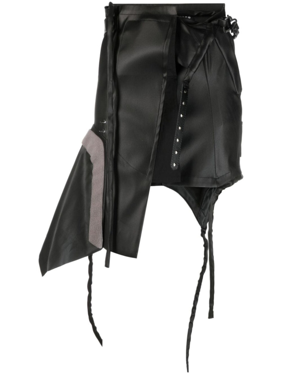 

Ottolinger юбка Biker асимметричного кроя, черный
