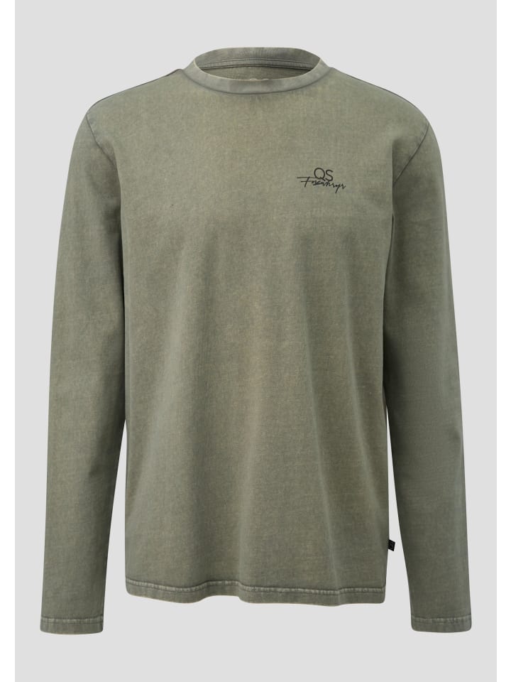 

Футболка QS, оливковый