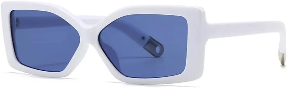 

Солнцезащитные очки с защитой UV400 | Линзы цвета «кошачий глаз» | Для женщин и мужчин, для занятий спортом на открытом воздухе и путешествий DSVIGF, C7-white Blue