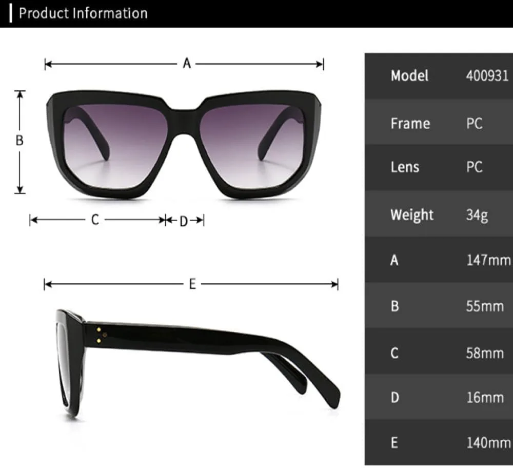

Ретро-солнцезащитные очки большого размера 2027 года для женщин. Модные винтажные солнцезащитные очки с леопардовым принтом в квадратной оправе MTZJH, C3