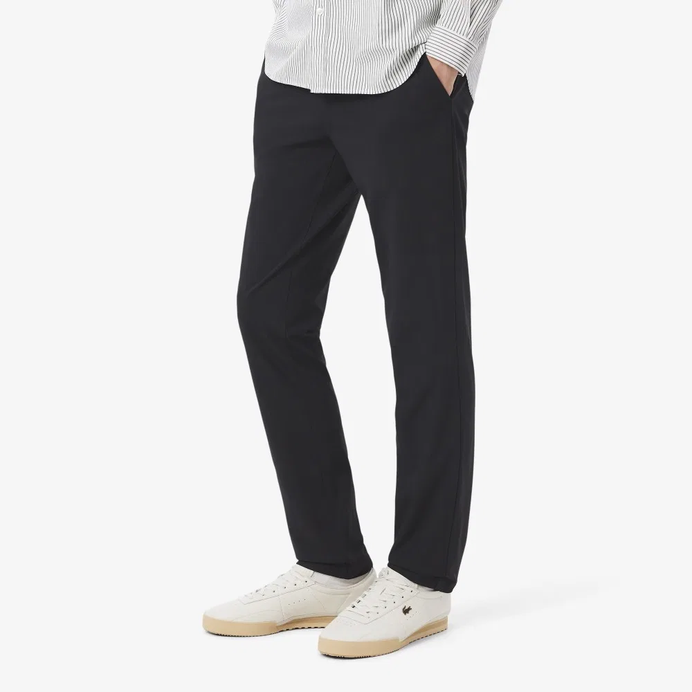 Мужские чёрные брюки Commuter от Lacoste — фото 2