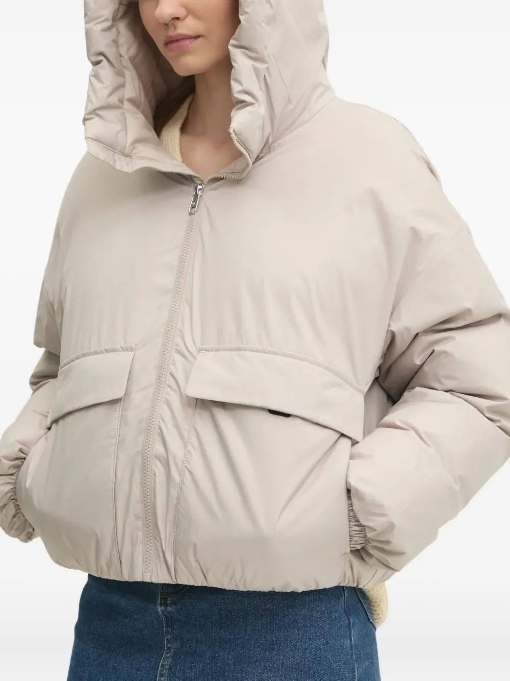 

Куртка с капюшоном и карманами Converse, серый