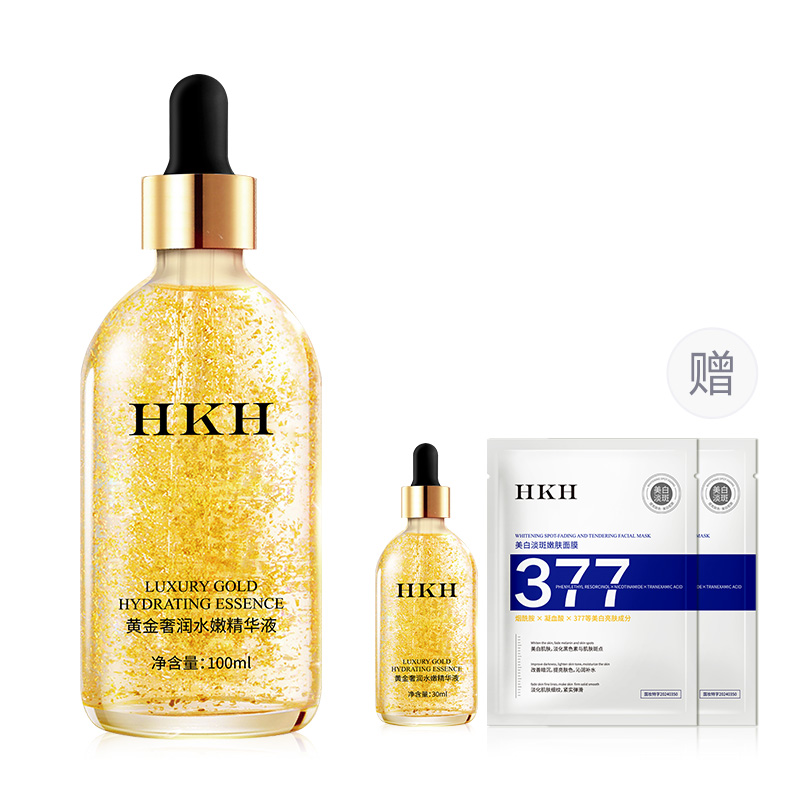 

HKH 24K Gold ниацинамид восстанавливающий медовый сыворотка-лосьон увлажняющий, осветляющий, успокаивающий и питательный 100мл