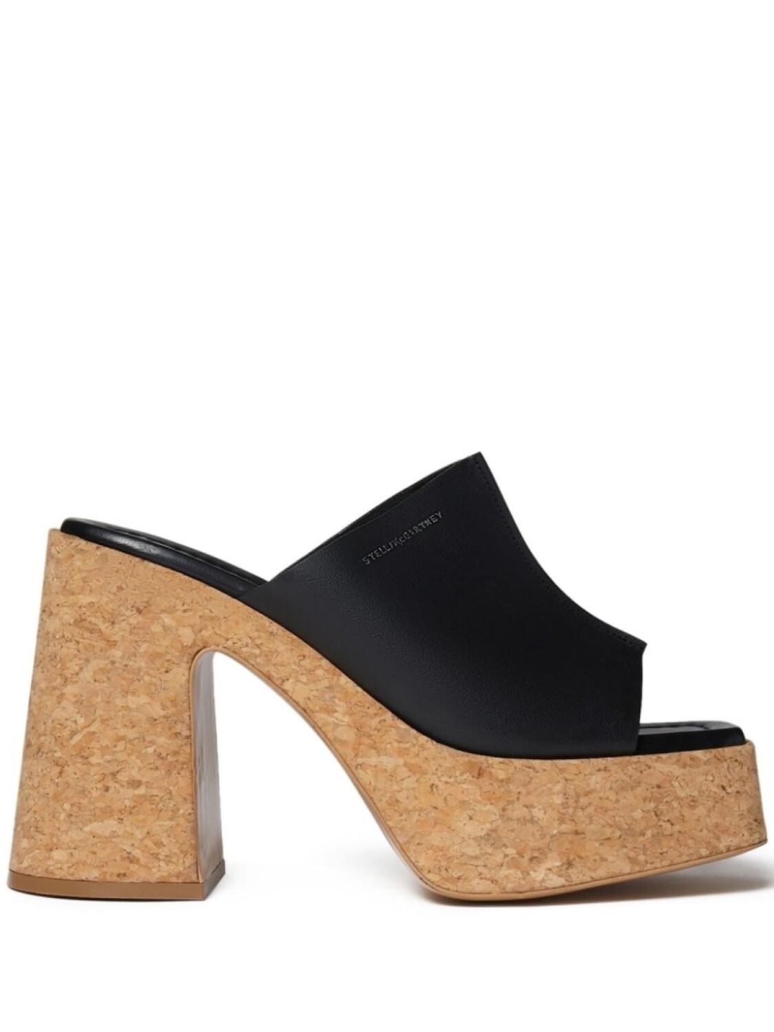 

Stella McCartney мюли Skyla на пробковой платформе, черный