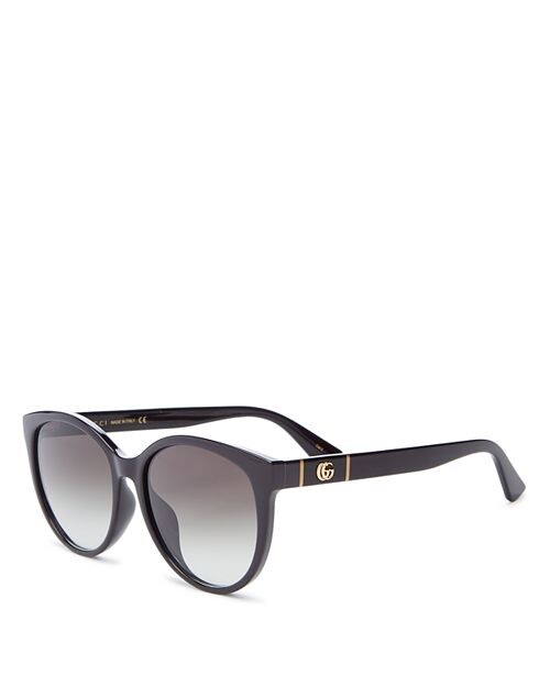 

Круглые солнцезащитные очки, 56 мм Gucci, цвет Black