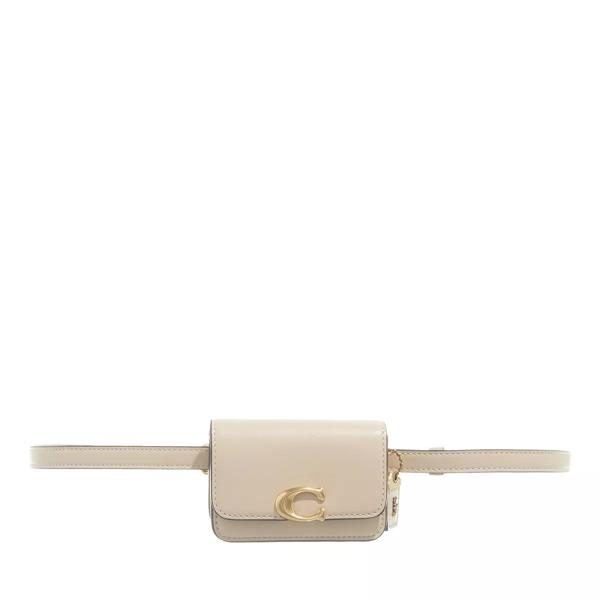 

Поясная сумка luxe refined calf leather bandit card belt bag b4/ivory Coach, бежевый