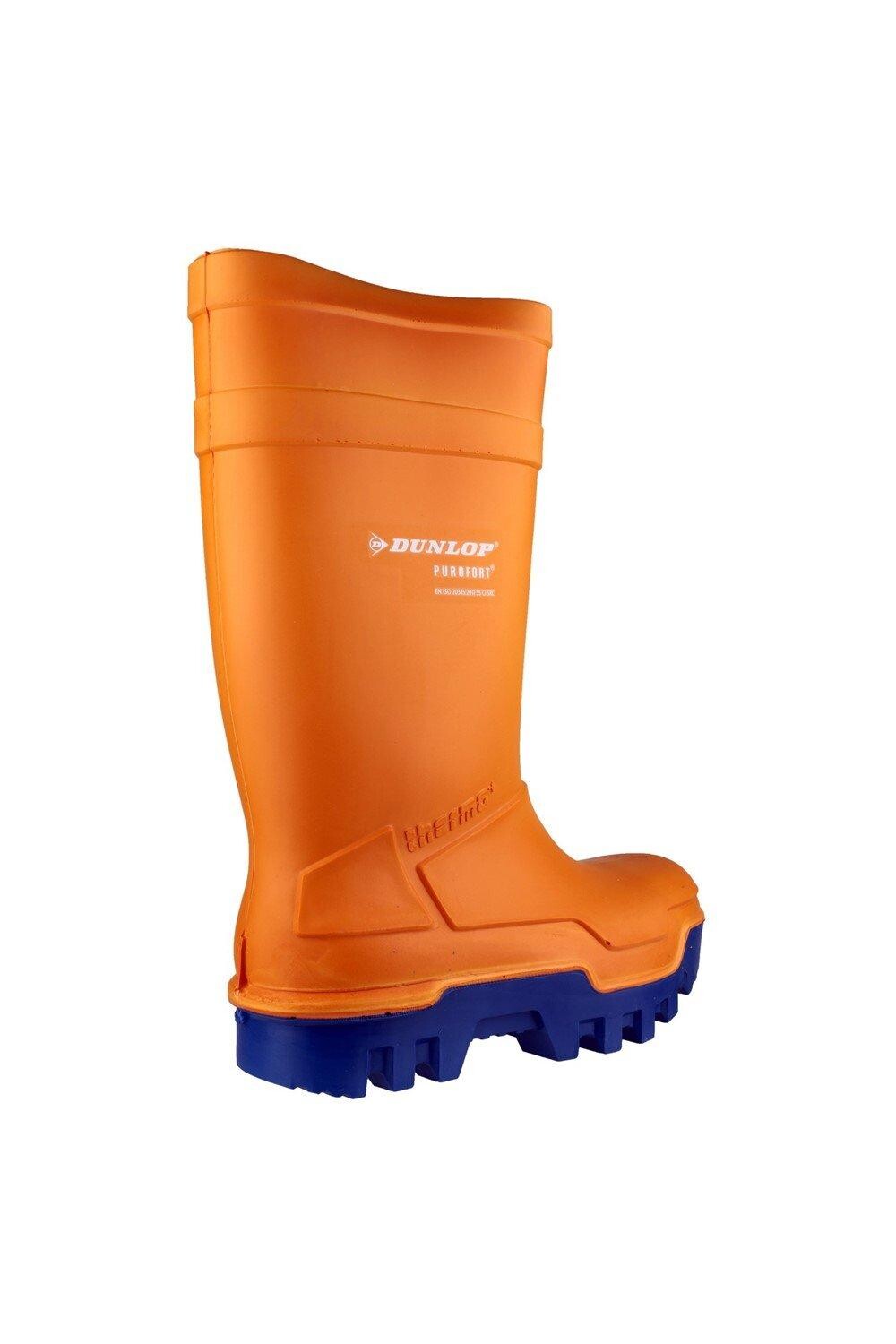 Защитные резиновые сапоги Purofort Thermo+ Dunlop, оранжевый — фото 2