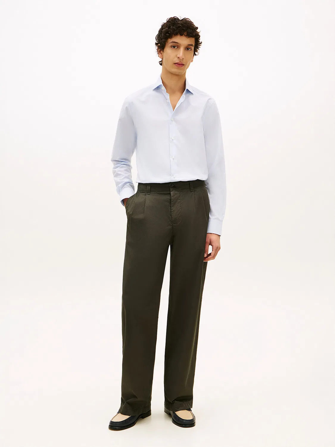 Деловая рубашка стандартного кроя 'Нью-Йорк' Tommy Hilfiger, Light Blue — фото 3