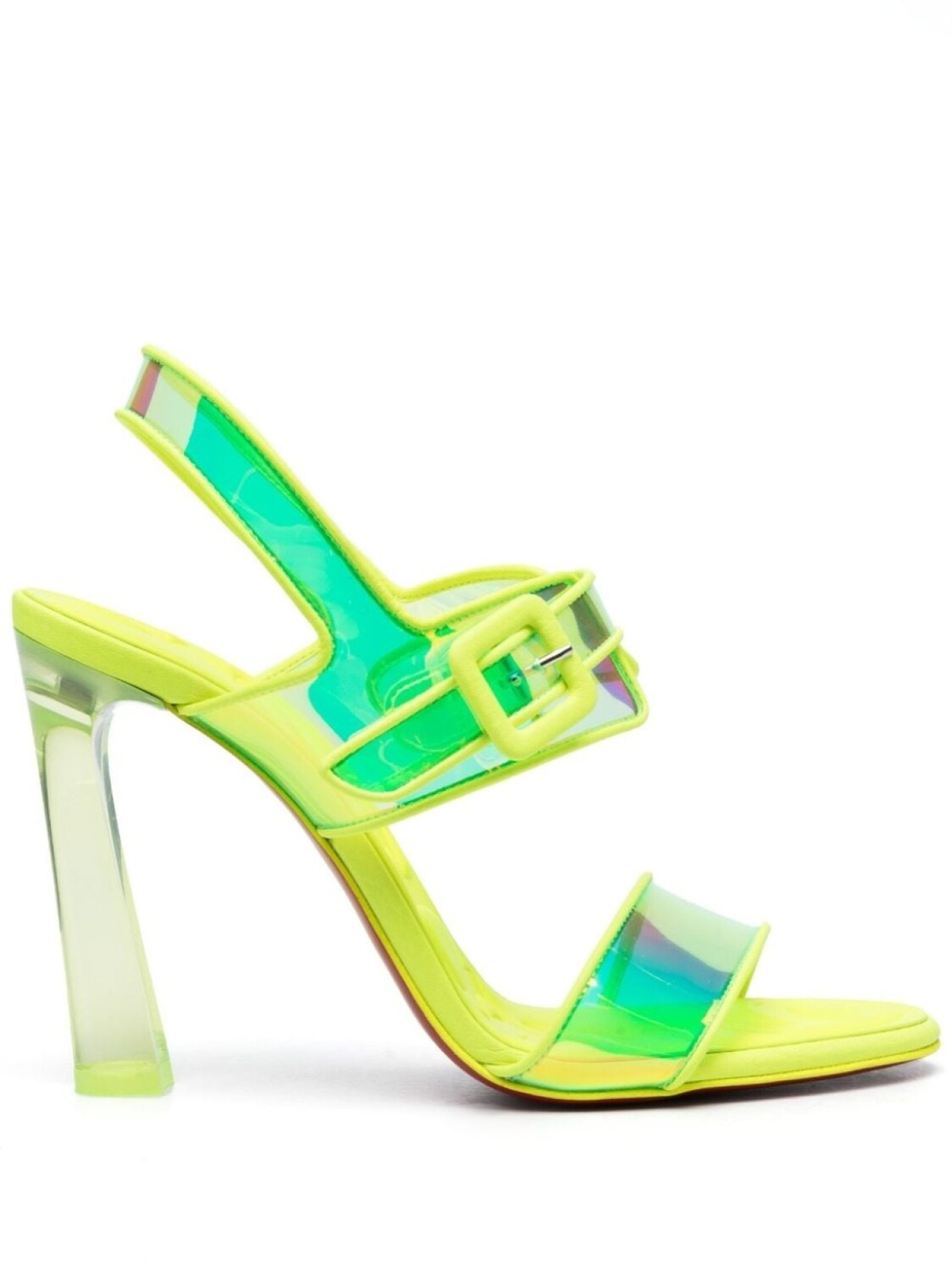 

Christian Louboutin босоножки Loubi Duniss 100, желтый