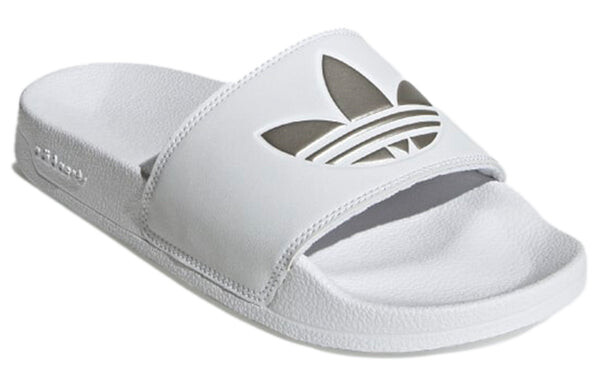 Тапочки adilette lite слайд Adidas, белый — фото 3