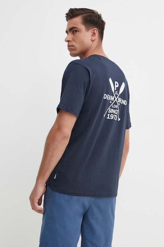 

CALLUM хлопковая футболка Pepe Jeans, темно-синий