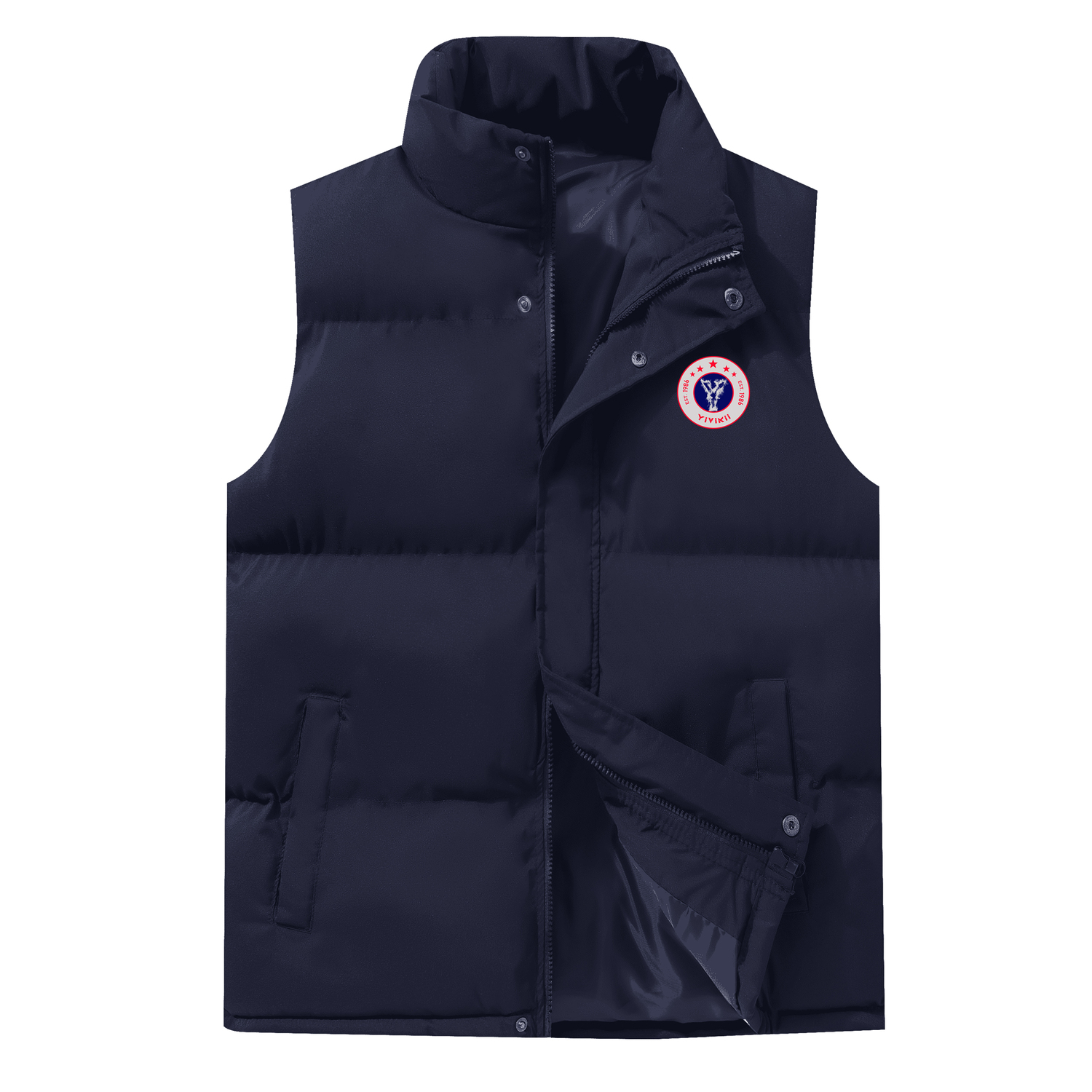 

YIVIKII Жилет унисекс, Dark Blue
