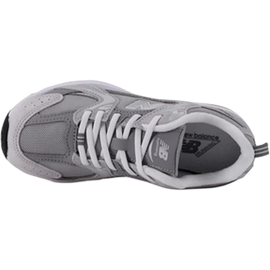 Низкие детские повседневные кроссовки NB 530 New Balance, серый — фото 3