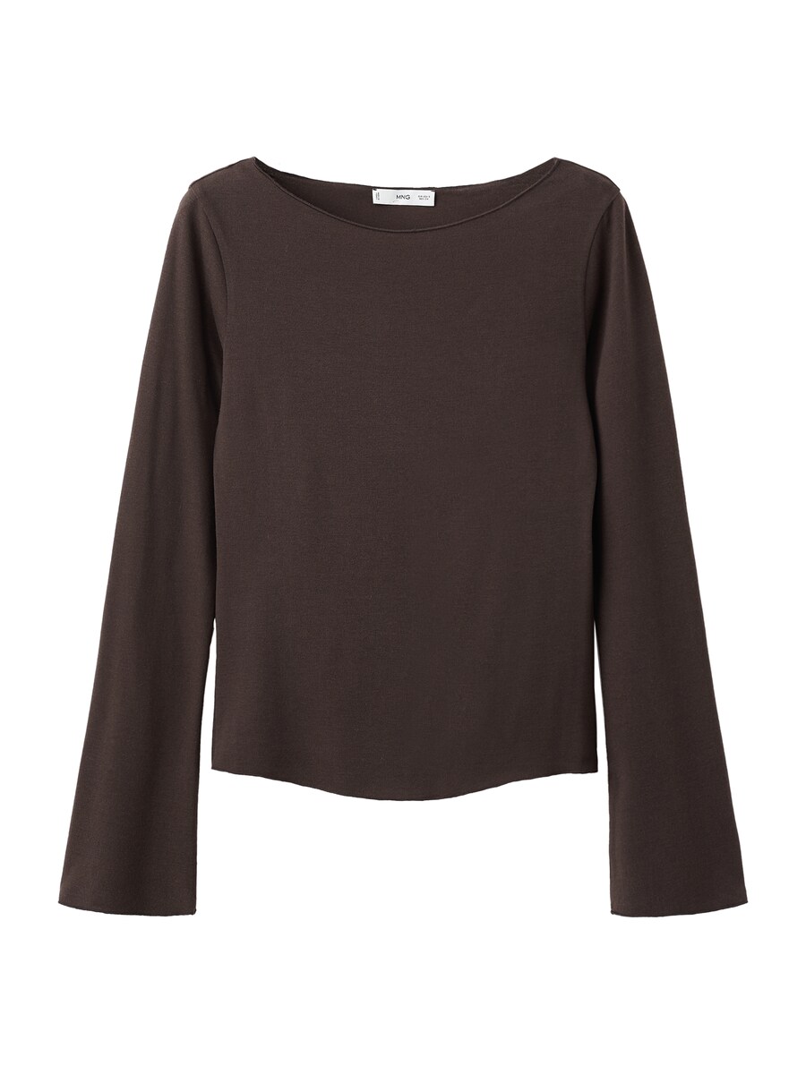 

Лонгслив MANGO ANI, Chestnut brown