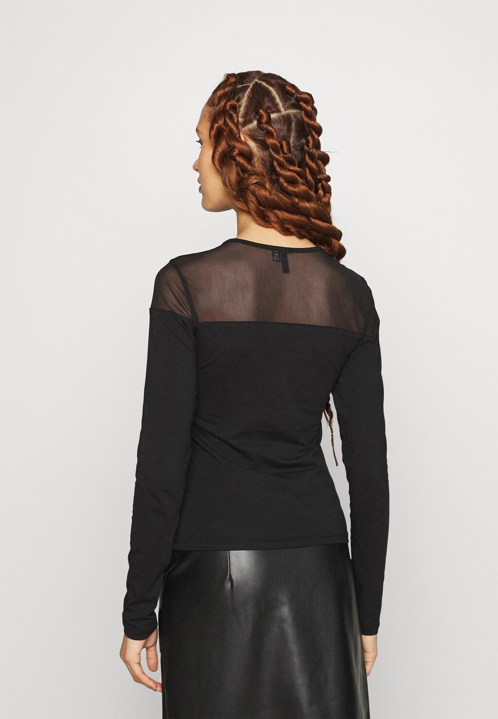 

Футболка с длинным рукавом Vmkate Contrast Vero Moda, черный